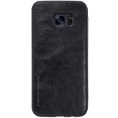کيف کلاسوري چرمي نيلکين مدل Qin مناسب براي گوشي موبايل سامسونگ گلکسی S7 Edge